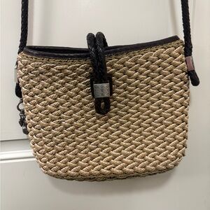 Brighton brand woven crossbody
